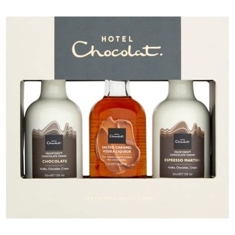 Hotel Chocolat Chocolate Cream Liqueur Collection 3X5cl - Tesco Groceries