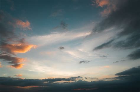 Sea of Clouds during Sunset · Free Stock Photo