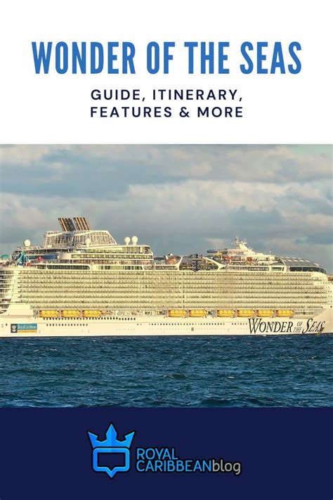 Wonder of the seas guide itinerary features and more – Artofit