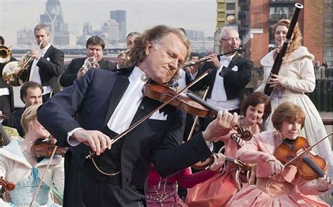 King of schmaltz Andre Rieu waltzes towards a No 1 clash with pop ...