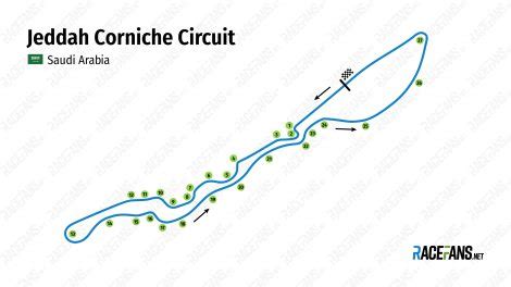 Jeddah Corniche Circuit - Saudi Arabia F1 track information · RaceFans