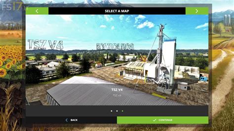 TSZ Map v 4.0 - FS17 mods