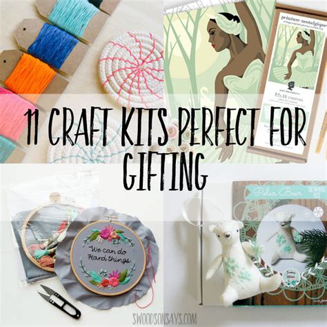 11+ fun adult craft kits to make or gift - Swoodson Says