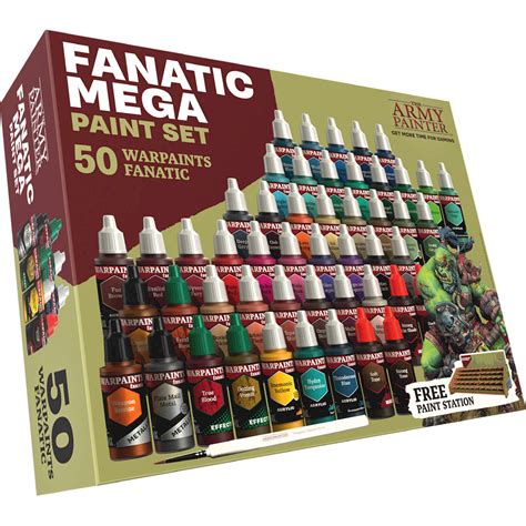 Warpaints Fanatic: Mega Paint Set | Accessories | Miniature Market