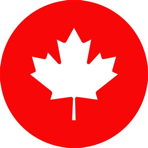 Canada eCoin CDN Icon | Cryptocurrency Flat Iconpack | Christopher Downer