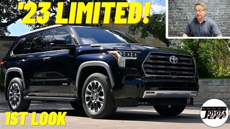 FIRST LOOK!! 2023 Toyota Sequoia LIMITED! All-New! - YouTube