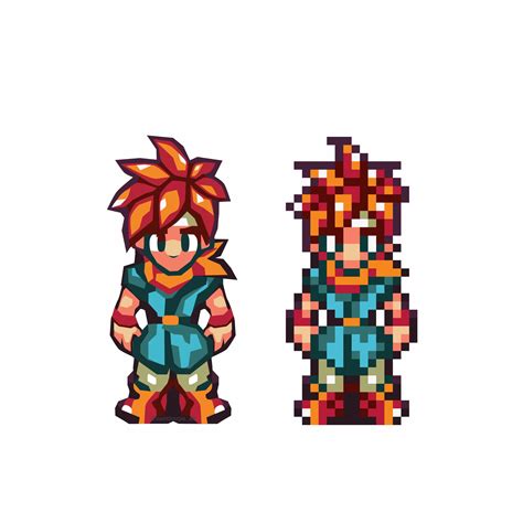 Starting a Chrono Trigger sprite project. : r/chronotrigger