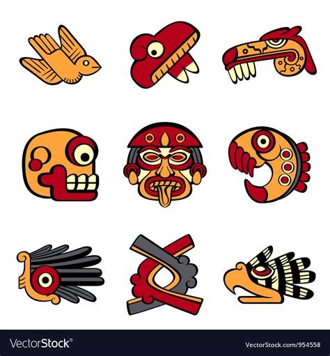 Aztec Art Symbols