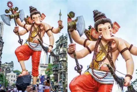 Mumbaicha Maharaja Is Maharashtra’s Tallest Ganesh Idol 2022 | Kharghar News