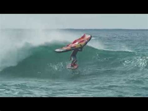 Wing-Surfing Waves - Lanes, Maui, Hawaii - YouTube