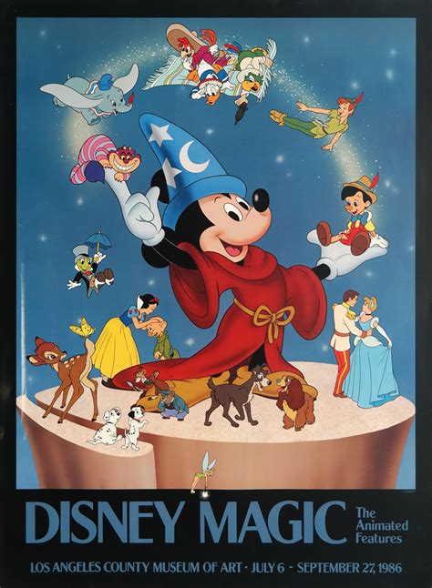 Disney Magic Los Angeles County Museum of Art Poster - ID ...