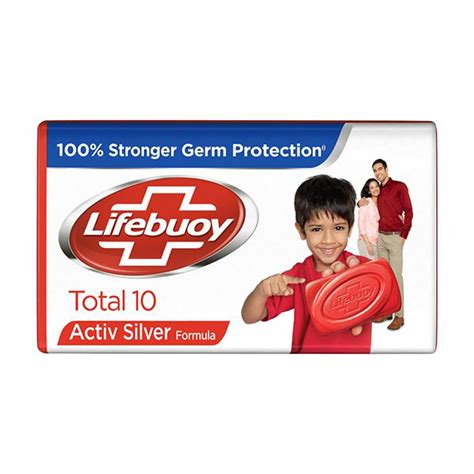 Buy Lifebuoy Total 10 Germ Protection Soap Bar 125 gm Online at Discounted Price | Netmeds