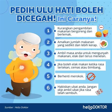 Punca Pedih Ulu Hati, Perhatikan Apa Yang Anda Makan! - Hello Doktor