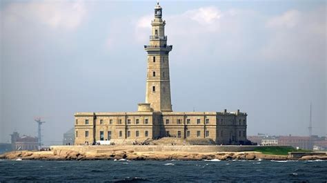 Premium AI Image | lighthouse of alexandria