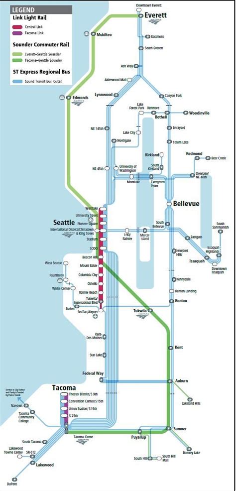 Pittsburgh Light Rail System Map | System map, Light rail, Seattle