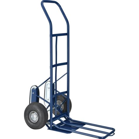 Industrial Strength Steel Hand Truck with Curved Handle & Stair Climbers - Walmart.com - Walmart.com