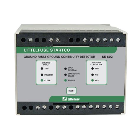 SE-502-01 - SE-502 Series - Ground Fault Relays Protection Relays - Littelfuse