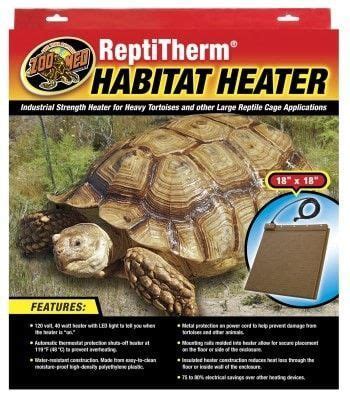 REPTILE - HEATERS/HEAT ROCKS - REPTITHERM HABITAT HEATER - - ZOO MED/AQUATROL, INC - UPC ...