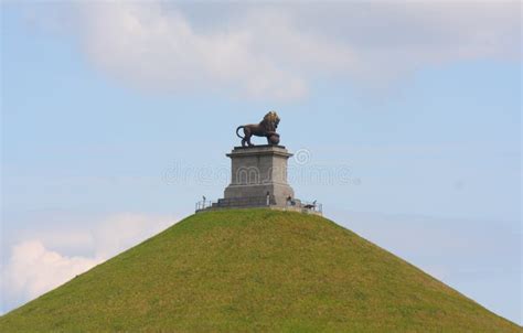 The Lion S Mound of Waterloo Stock Photo - Image of victory, england: 6429340