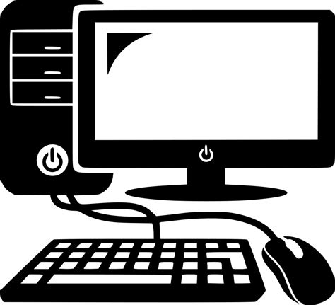 Computer PC Vector PNG HD Quality - PNG Play