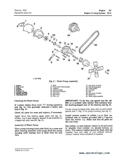 John Deere 830 Tractor TM4279 Technical Manual PDF