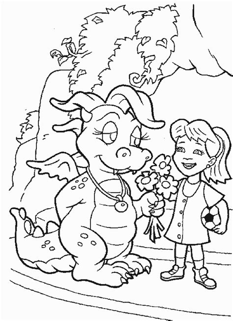 26 Best Dragon Tales Coloring Pages for Kids - Updated 2018