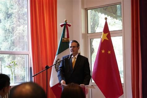 Foreign Secretary Marcelo Ebrard Begins Visit to China | Secretaría de ...