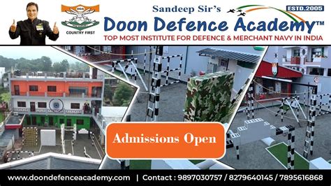 Admissions Open for the Year 2021-22 | Detailed Video about Sandeep Sir’s Doon Defence Academy ...