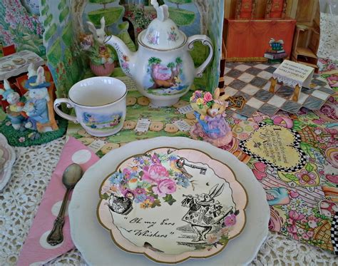 Penny's Vintage Home: Alice in Wonderland Tea Party