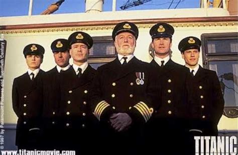 Mark Lindsay Chapman, third from the left, plays Chief Officer Henry Tingle. Description from ...