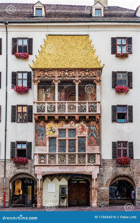 Goldenes Dachl in Innsbruck Editorial Photo - Image of europe ...