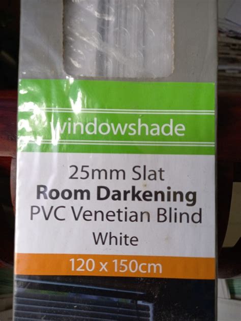 PVC Venetian Blind White, Furniture & Home Living, Home Decor, Curtains & Blinds on Carousell