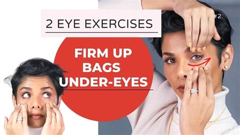 2 EYE EXERCISES to FIRM UP BAGS UNDER EYES/ Causes and Home Remedies | 2 EYE EXERCISES to FIRM ...