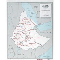 Large scale detailed map of the Ogaden Region of Ethiopia - 1980 ...