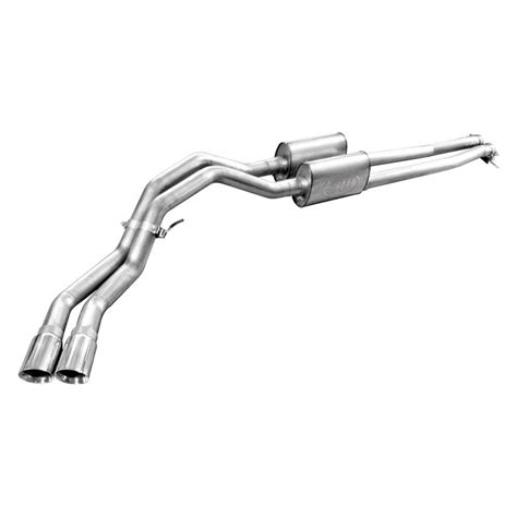 Stainless Works® - Chevy Silverado 2015 304 SS Turbo Chambered Header-Back Exhaust System with ...