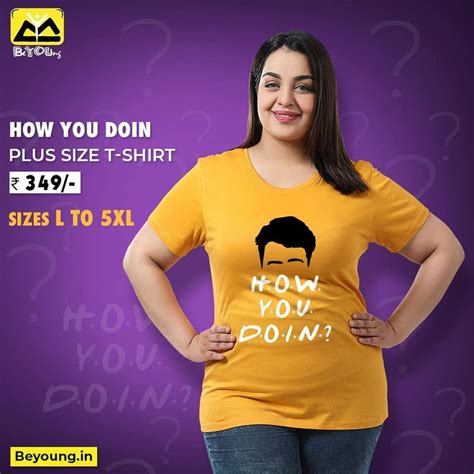 Buy Cool Printed Plus Size T-Shirt for Women Online at Beyoung. Free Shipping | COD Available ...
