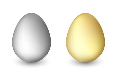 Realistic vector eggs isolated on a white background 2406459 Vector Art ...