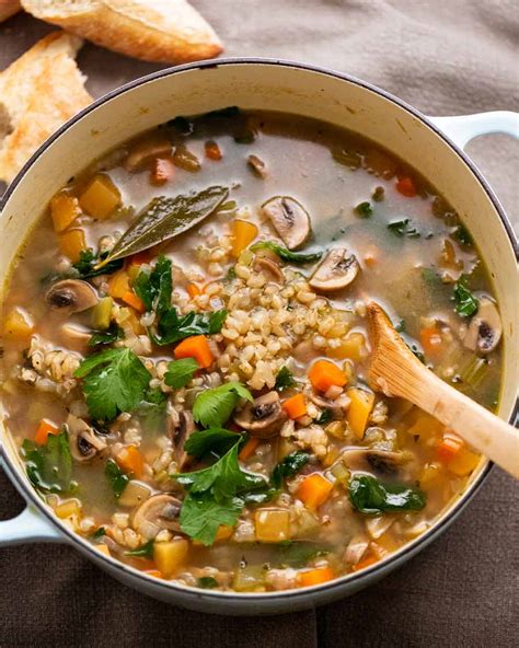 Pearl Barley Soup | RecipeTin Eats