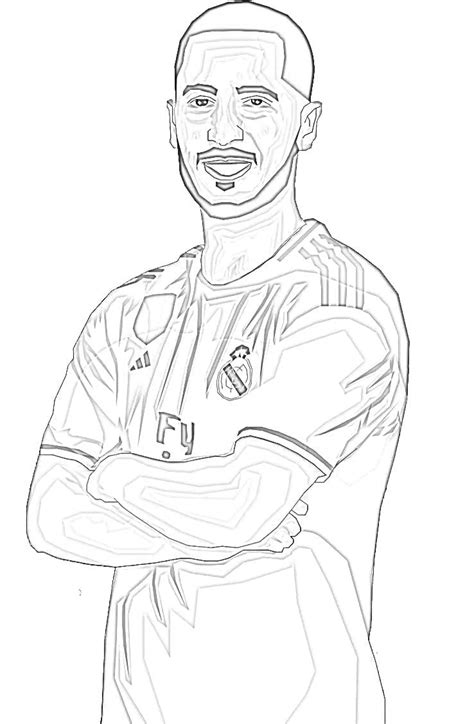 Details 55 newest eden hazard coloring pages , free to print and download - Shill Art