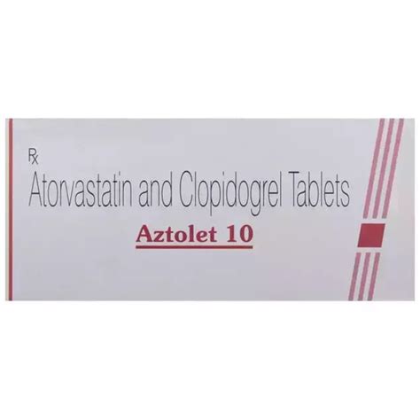 Aztolet 10 Tablet: Uses, Price, Dosage, Side Effects, Substitute, Buy Online