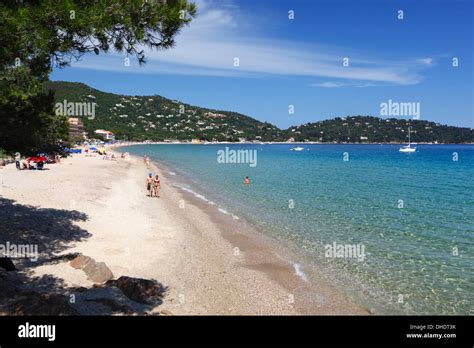 Cavaliere Plage, near Cavalaire-sur-Mer, Var, Provence-Alpes-Cote Stock ...