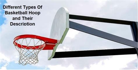 Different Types of Basketball Hoop and Their Description