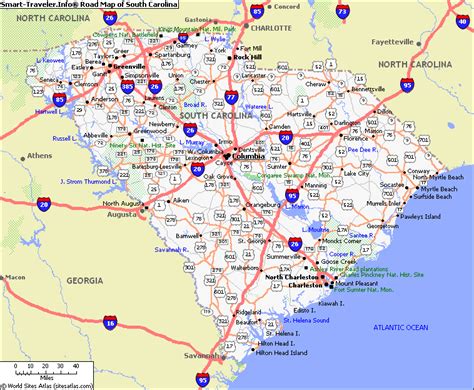 Maps of South Carolina | Fotolip.com Rich image and wallpaper