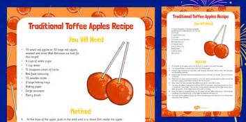 Toffee Apple-Making – Traditional Toffee Apples Recipe