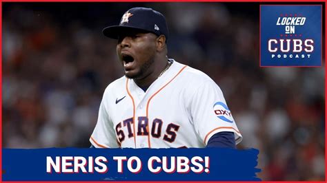 Chicago Cubs signing Hector Neris! - YouTube