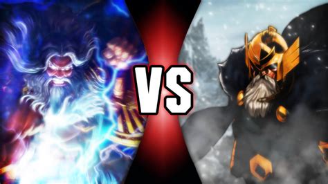 Zeus vs Odin by ConnorDiesel on DeviantArt