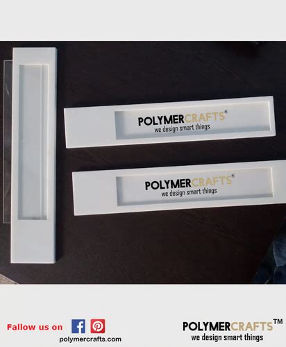 Cubicle Name Plate Holder-10X2″ - Polymercarfts