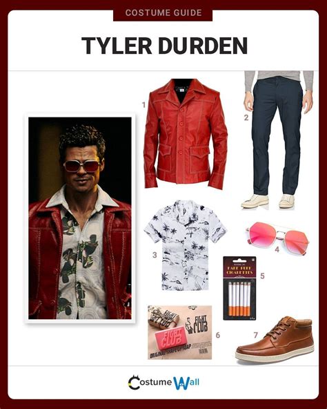 Dress Like Tyler Durden | Mens halloween costumes, Dope outfits for ...