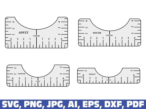 Free Printable T Shirt Alignment Tool - Printable Word Searches