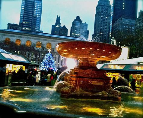 Bryant Park Fountain, NYC Bryant Park, Fountains, Nyc, Outdoor Decor ...